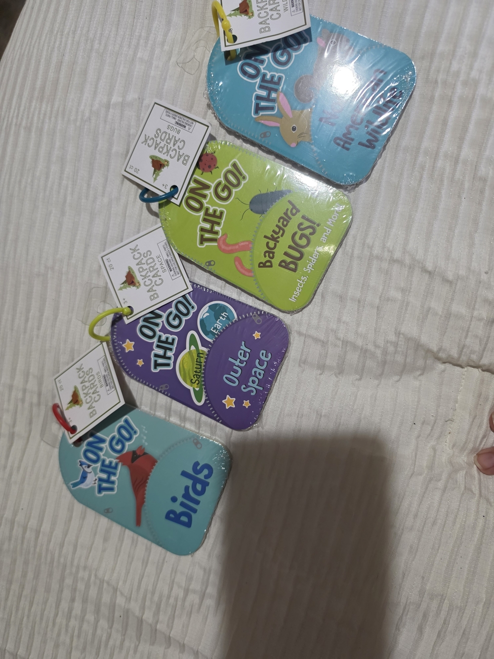 Bullseye's Playground On The Go Backpack Cards New